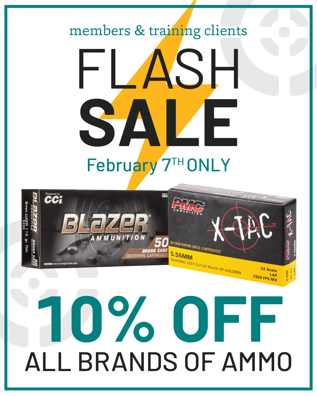 Ammo flash sale
